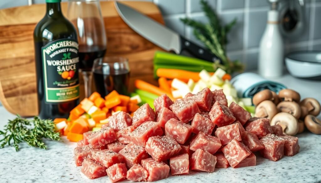 Swiss Steak Ingredients Preparation Swiss Steak Ingredients Preparation